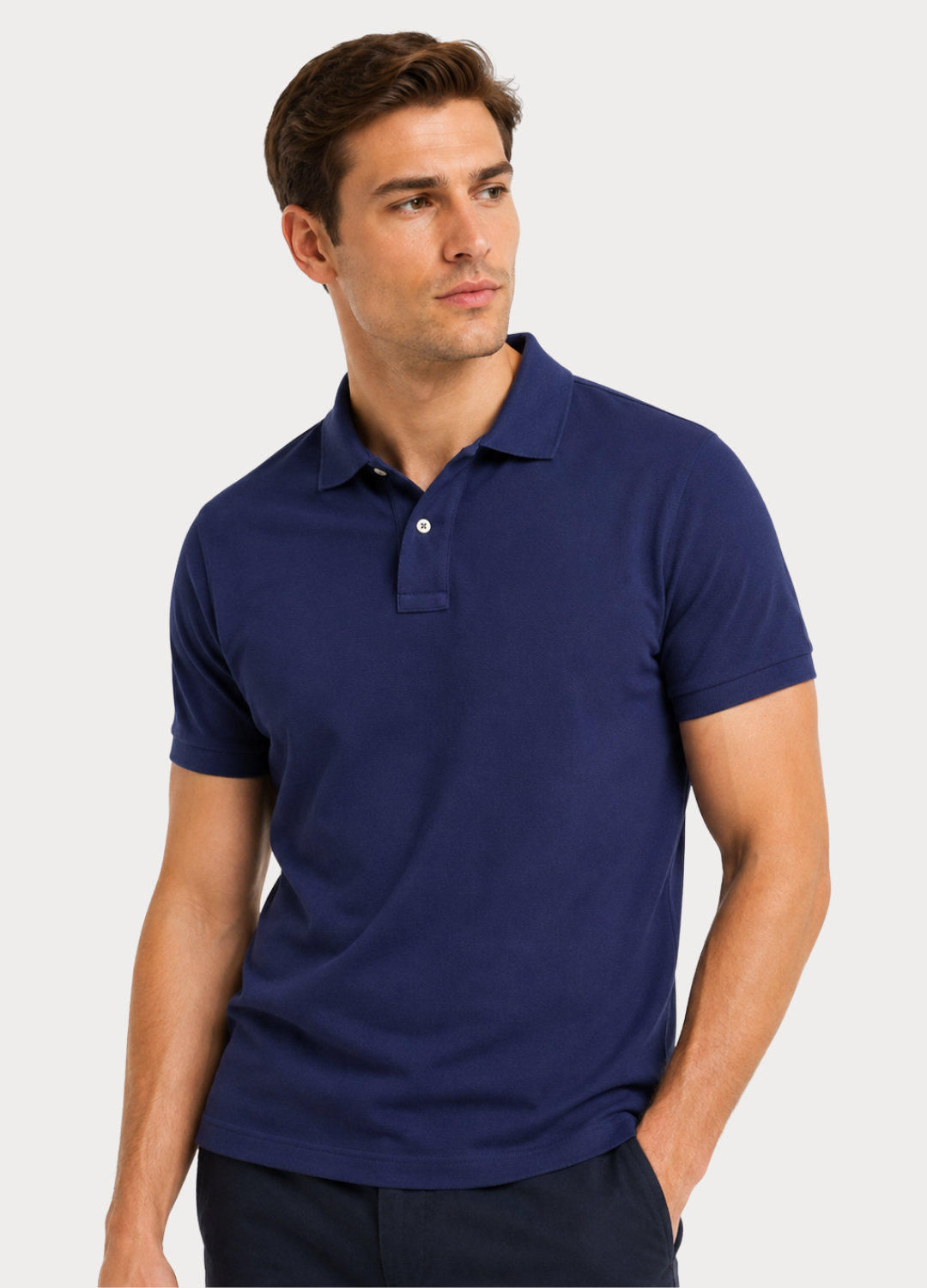UNVERZICHTBARES POLOSHIRT AUS BAUMWOLL-PIQUÉ