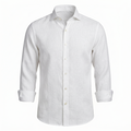 Premium White Irish Linen Shirt